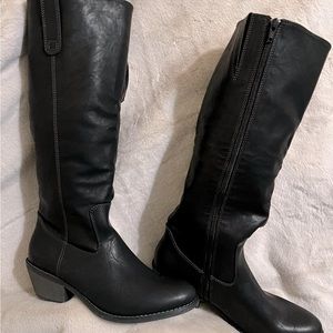 EUROSOFT Black Althia High Shaft Western Comfort Boots - NWOT